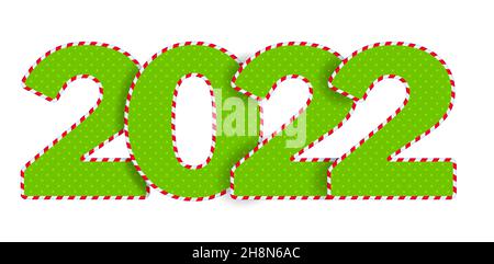 Bonne année 2022.Couverture du journal d'affaires pour 2022 Illustration de Vecteur