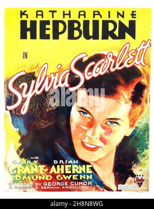 KATHARINE HEPBURN à SYLVIA SCARLETT (1935), dirigée par GEORGE CUKOR.Crédit : RKO / Album Banque D'Images