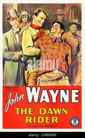 JOHN WAYNE in THE DAWN RIDER (1935), réalisé par ROBERT NORTH BRADBURY.Credit: LONE STAR PRODUCTIONS/PHOTOS MONGRAM / Album Banque D'Images