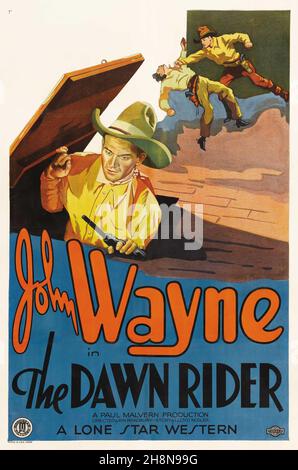 JOHN WAYNE in THE DAWN RIDER (1935), réalisé par ROBERT NORTH BRADBURY.Credit: LONE STAR PRODUCTIONS/PHOTOS MONGRAM / Album Banque D'Images