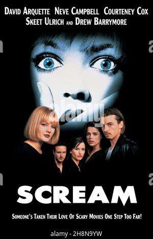 SCREAM (1996), réalisé par WES CRAVEN.Crédit : FILMS DIMENSION / Album Banque D'Images
