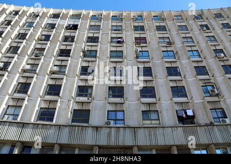 Ocean Heights à Gibraltar Banque D'Images