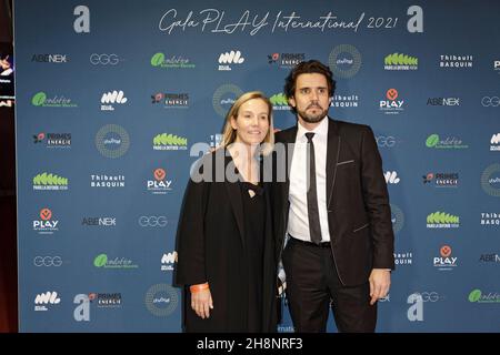 Paris la Défense Arena, France.30 novembre 2021.9ème édition du Gala, organisée à l'occasion de donner mardi par l'ONG PLAY International. Banque D'Images