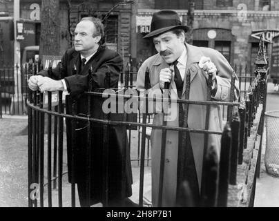 Jack Warden, George Segal, sur le tournage du film, 'Bye Bye Braverman', Warner Bros.-Seven Arts, 1968 Banque D'Images