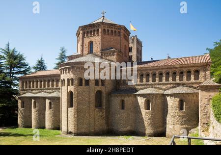 Monastère bénédictin de Santa Maria de Ripoll, Catalogne Banque D'Images