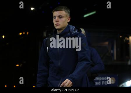 SHEFFIELD, GBR.1ER DÉCEMBRE Matty Daly de Hartlepool United arrive lors du match de Trophée EFL entre Sheffield mercredi et Hartlepool United à Hillsborough, Sheffield, le mercredi 1er décembre 2021.(Crédit : will Matthews | MI News) crédit : MI News & Sport /Alay Live News Banque D'Images