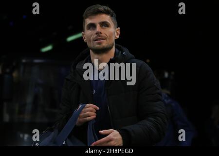 SHEFFIELD, GBR.1ER DÉCEMBRE Gavan Holohan de Hartlepool United arrive lors du match de Trophée EFL entre Sheffield mercredi et Hartlepool United à Hillsborough, Sheffield, le mercredi 1er décembre 2021.(Crédit : will Matthews | MI News) crédit : MI News & Sport /Alay Live News Banque D'Images