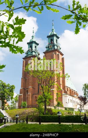 Cathédrale de Gniezno, Pologne Banque D'Images