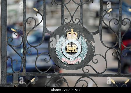 Porte d'entrée des jardins de la Alameda à Gibraltar qui ont été commandés par le Govenor britannique en 1816 Banque D'Images