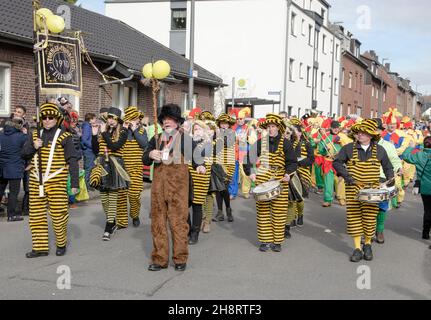 Aachen - Eilendorf: Umzug am Karnevals Sonntag 2017 Banque D'Images