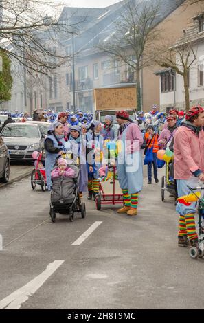 Aachen - Eilendorf: Umzug am Karnevals Sonntag 2019 Banque D'Images