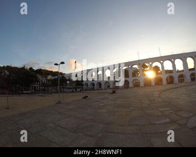 Arcos da Lapa Rio de Janeiro Banque D'Images