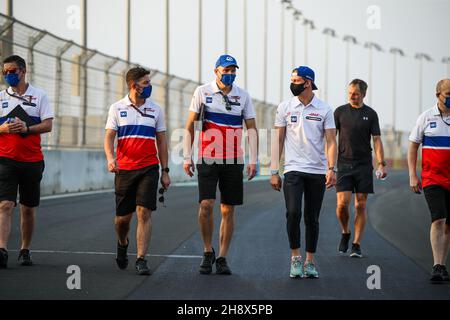 Jeddah, Arabie Saoudite - 02/12/2021, SCHUMACHER Mick (ger), Haas F1 Team VF-21 Ferrari, promenade en portrait lors du Grand Prix saoudien 2021 de Formule 1 stc, 21ème tour du Championnat du monde de Formule 1 de la FIA 2021 du 3 au 5 décembre 2021 sur le circuit de la corniche de Djeddah, à Djeddah,Arabie Saoudite - photo Florent Gooden / DPPI Banque D'Images