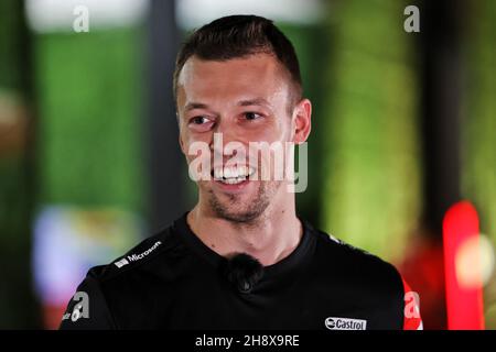 Daniil Kvyat (RUS) pilote de réserve de l'écurie Alpine F1 Team.Grand Prix d'Arabie saoudite, jeudi 2 décembre 2021.Djeddah, Arabie Saoudite. Banque D'Images