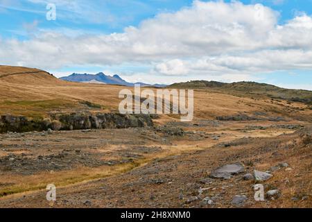 Paysage des Andes, paysage froid Cotopaxi Equateur Banque D'Images