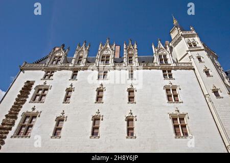 Château de Ducs de Bretagne.Nantes, Loire.France Banque D'Images