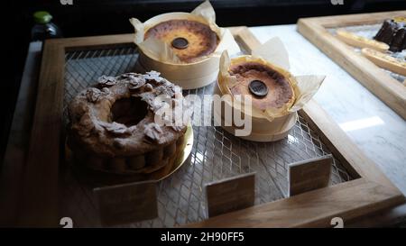 Boulangerie café Grand Hyatt Erawan Bangkok entrée inférieure Banque D'Images