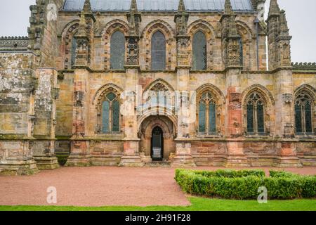 La Chapelle de Rosslyn, Midlothian, Ecosse Banque D'Images