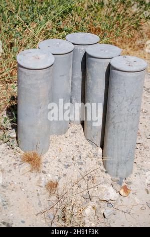 En munition ancienne forteresse dans la capitale de l'AFGHANISTAN Kaboul Banque D'Images