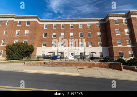 COLLEGE PARK, MD, États-Unis - NOVEMBRE 20 : Atlantic Building le 20 novembre 2021 à l'Université du Maryland à College Park, Maryland. Banque D'Images