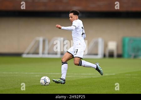 Lincoln Mcfayden #11 de Swansea City U23 Banque D'Images