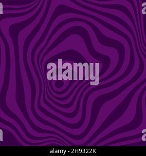 Violet abstrait déformée.Élément de design tendance pour logo, signe, symbole, Web, imprimés,badges, emblèmes, modèle, motif et arrière-plan abstrait Illustration de Vecteur