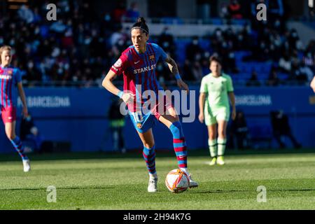 Sant Joan Despí, Espagne, 4, décembre 2021.Ligue des femmes espagnoles: FC Barcelona v Athletic Club.Crédit : Joan Gosa/Alay Live News Banque D'Images