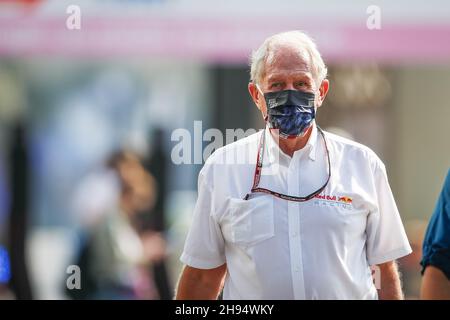 MARKO Helmut (aut), directeur¤„ des courses de Red Bull, portrait du Grand Prix d'Arabie saoudite 2021 de Formule 1 stc, 21ème tour du Championnat du monde de Formule 1 2021 de la FIA du 3 au 5 décembre 2021 sur le circuit de la corniche Jeddah, à Djeddah,Arabie Saoudite - photo Antonin Vincent / DPPI Banque D'Images
