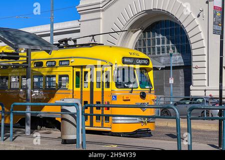 San Francisco, États-Unis.24 novembre 2021.San Francisco, dans le nord de la Californie, est situé sur une péninsule entre l'océan Pacifique et la baie de San Francisco.En 2021, la ville compte environ 875 000 habitants et est la 15e ville la plus peuplée des États-Unis.(Photo de Samuel Rigelhaupt/Sipa USA) crédit: SIPA USA/Alay Live News Banque D'Images