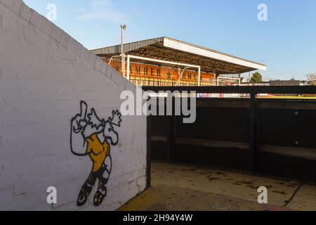 Cambridge, Royaume-Uni.04e décembre 2021.Vue générale à l'intérieur du stade avant le deuxième match de la FA Cup entre Cambridge United et Exeter City au R Costaings Abbey Stadium, Cambridge, Angleterre, le 4 décembre 2021.Photo de Kevin Hodgson/Prime Media Images.Crédit : Prime Media Images/Alamy Live News Banque D'Images