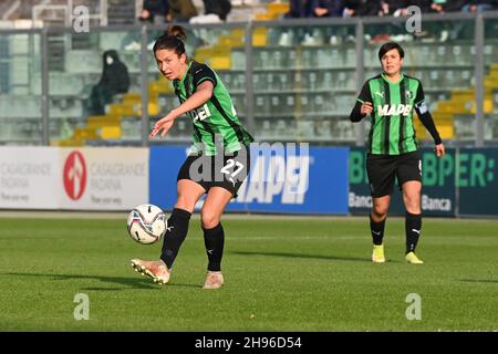 Sassuolo, Italie.04e décembre 2021.Erika Santoro (femme Sassuolo) en action aux Etats-Unis Sassuolo vs Juventus FC, football italien Serie A Women Match à Sassuolo, Italie, décembre 04 2021 crédit: Agence de photo indépendante/Alamy Live News Banque D'Images