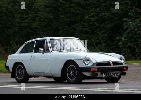 Voiture sport classique 1976 MGB GT Banque D'Images