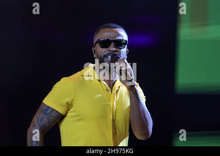 Turne Brothers avec les chanteurs brésiliens Alexandre pires et Seu Jorge à l'Estadio Allianz Park à São Paulo ce samedi 04.(Photo: Vanessa Carvalho/Brazil photo Press) Credit: Brazil photo Press/Alay Live News Banque D'Images