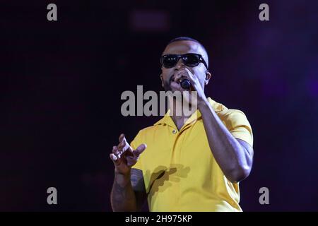 Turne Brothers avec les chanteurs brésiliens Alexandre pires et Seu Jorge à l'Estadio Allianz Park à São Paulo ce samedi 04.(Photo: Vanessa Carvalho/Brazil photo Press) Credit: Brazil photo Press/Alay Live News Banque D'Images