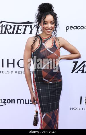 Los Angeles, États-Unis.04e décembre 2021.LOS ANGELES, CALIFORNIE, Etats-Unis - DÉCEMBRE 04: Singer Tinashe Jorgensen Kachingwe arrive à la variété 2021 Music Hitmakers Brunch présenté par Peacock et Girls5eva et parrainé par IHG Hotels and Resorts tenu à la City Market social House le 4 décembre 2021 à Los Angeles, Californie, Etats-Unis.(Photo de Xavier Collin/image Press Agency/Sipa USA) crédit: SIPA USA/Alay Live News Banque D'Images