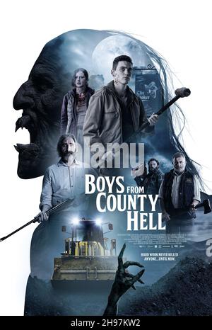 GARÇONS DE COUNTY HELL (2020), RÉALISÉ PAR CHRIS BAUGH.Crédit : six Mile Hill Productions / Album Banque D'Images