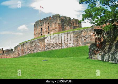 Château de Carlisle - Angleterre Banque D'Images