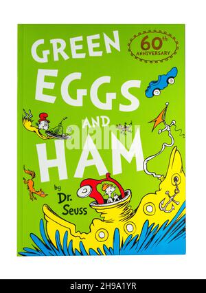 Livre sur les œufs verts et le jambon par Dr Seuss, Grand Londres, Angleterre, Royaume-Uni Banque D'Images