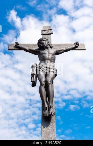 Jésus Christ sur la Croix Banque D'Images