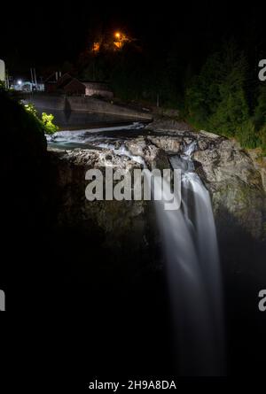 Snoqualmie Falls, Washington State, USA Banque D'Images