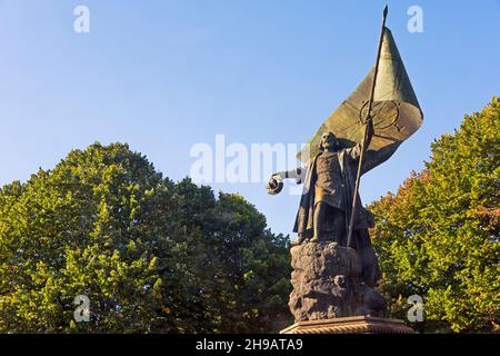 Monument à Pedro Álvares Cabral à Lisbonne, copie d'un monument brésilien par Rodolpho Bernardelli, Portugal Banque D'Images