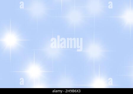 Arrière-plan bleu abstrait.Bannière de Noël. Banque D'Images