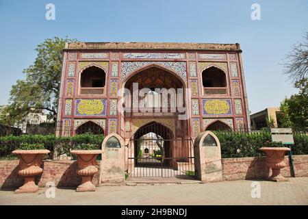 Tombe de Dai Anga à Lahore, province du Punjab, Pakistan Banque D'Images