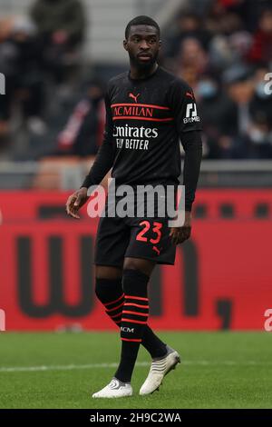 Milan, Italie.04e décembre 2021.Fikayo Tomori (AC Milan) pendant l'AC Milan vs US Salerntana, football italien série A match à Milan, Italie, décembre 04 2021 crédit: Independent photo Agency/Alamy Live News Banque D'Images