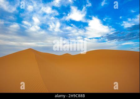 Dunes de l'Erg Chebbi, Maroc Banque D'Images