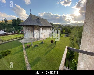 Monastère de l'humour en Roumanie Banque D'Images