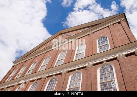 Faneuil Hall à Boston Massachusetts États-Unis Banque D'Images