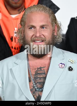 Jonah Hill participe à la première mondiale de Netflix « Don't look Up » le 05 décembre 2021 à New York. Banque D'Images