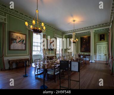 Détail de l'abbaye de Holyrood en ruines au Palais de Holyroodhouse à Édimbourg, Écosse, Royaume-Uni Banque D'Images