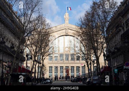 La Gare du Nord - Paris-Nord - l'une des six grandes lignes de la gare termini à Paris, France Banque D'Images